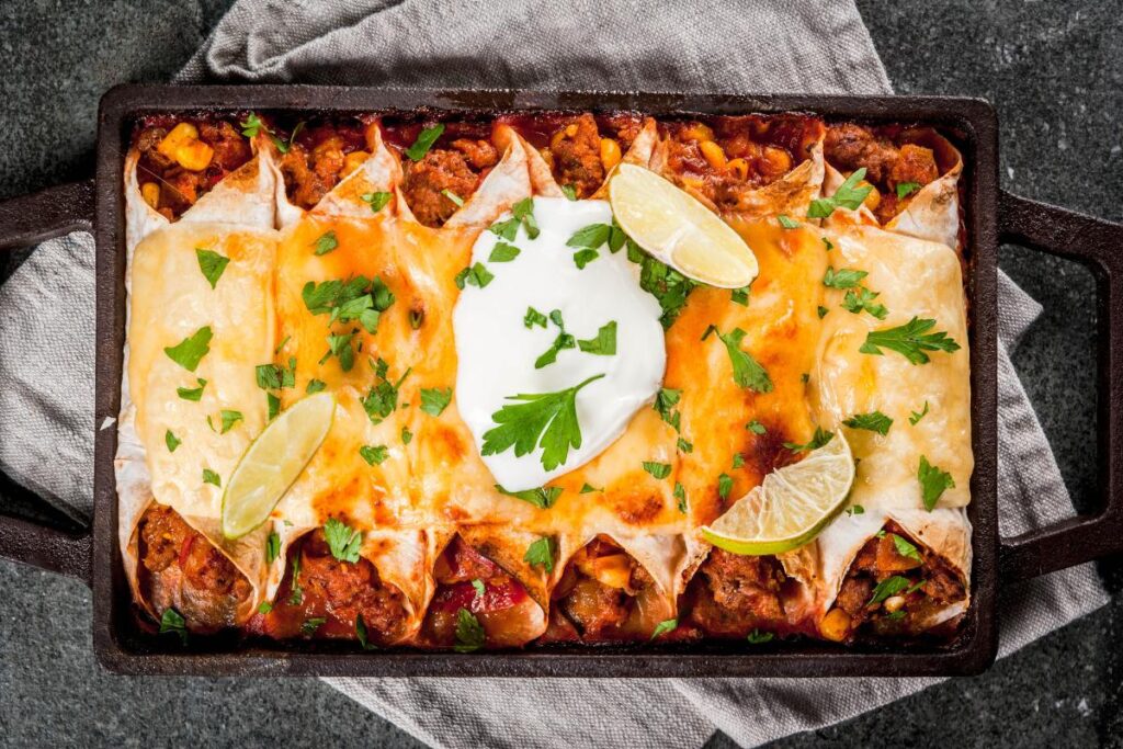 beef enchiladas